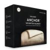 Malouf Anchor Weighted Queen Blanket Ash 15 Lbs